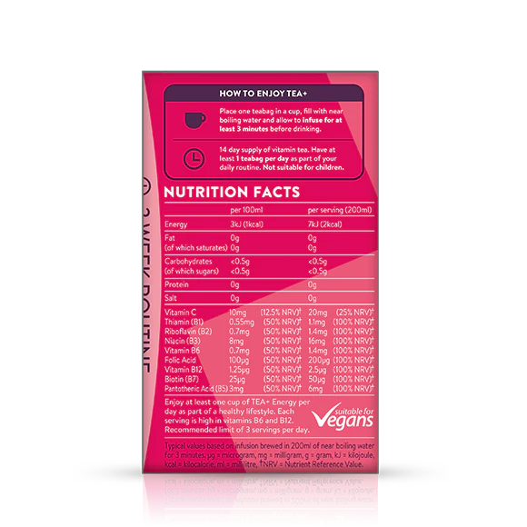 TEA+ Energy Vitamin Tea - Image 3