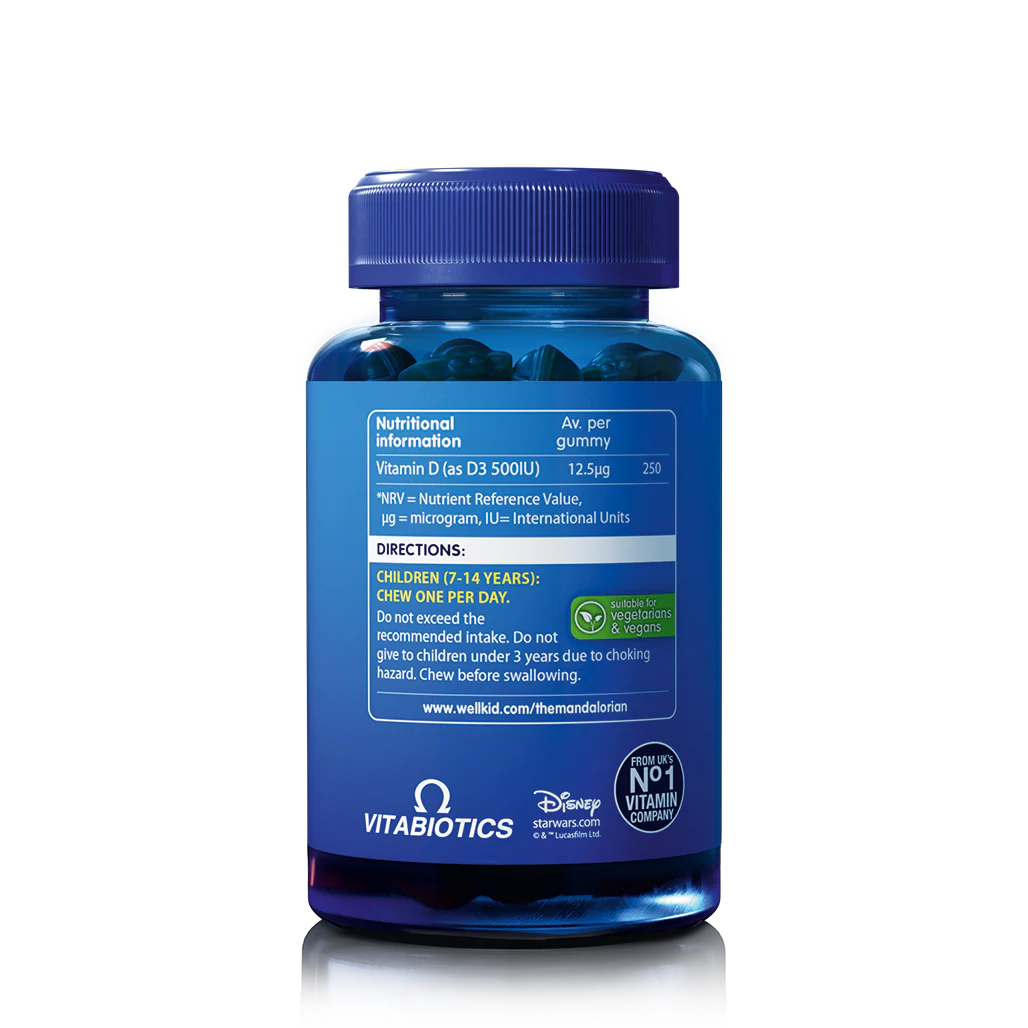 Wellkid Vitamin D Gummies with Star Wars The Mandalorian⢠- Image 3