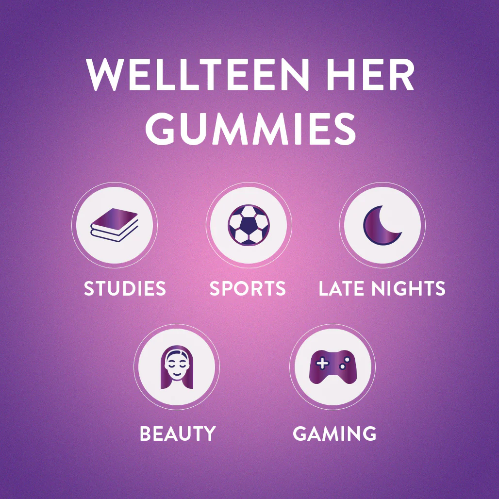 Wellteen Her Multi-vitamin Gummies - Image 5