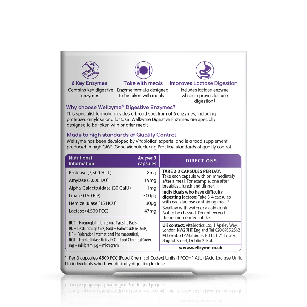 Wellzyme Digestive Enzymes - Image 3